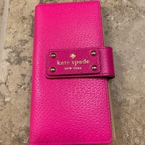 Kay Spade hot pink wallet